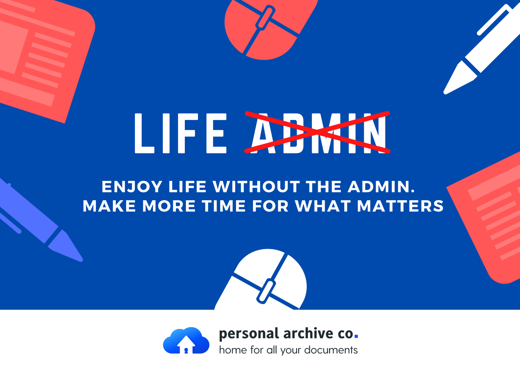 Life admin made simple with cloud storage solution The Personal Archive Co